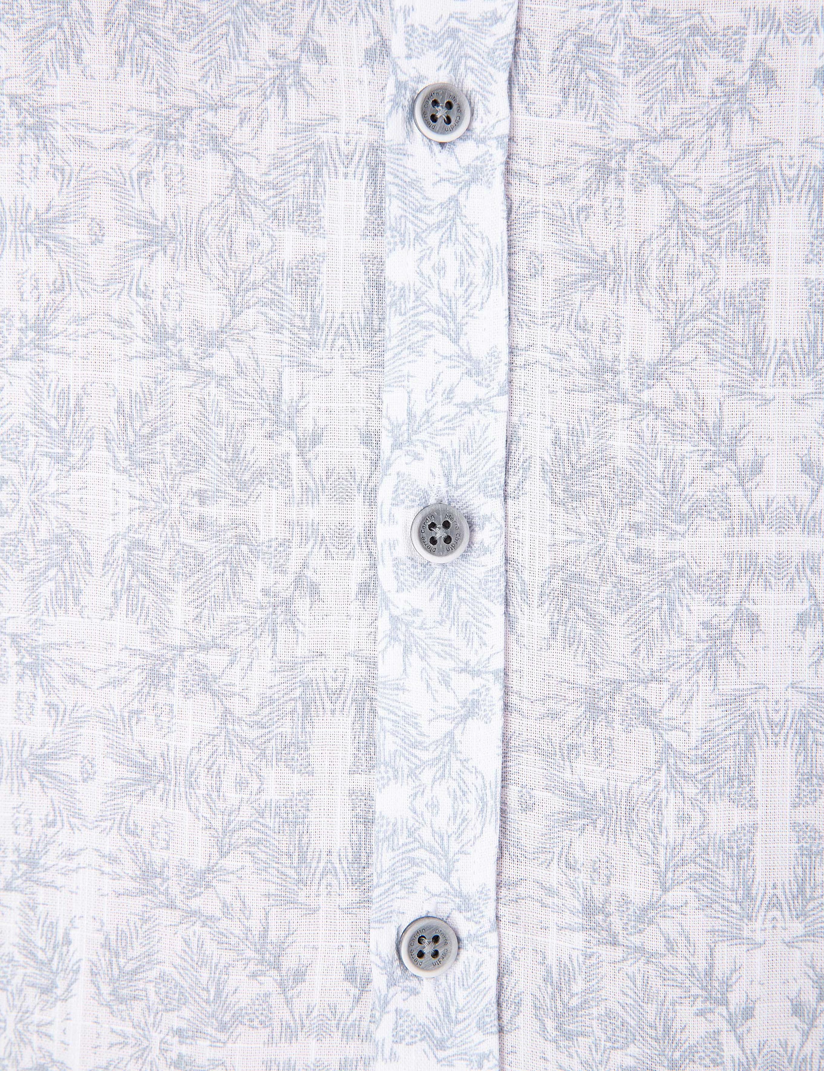 Açık Gri Slim Fit Uzun Kollu Gömlek