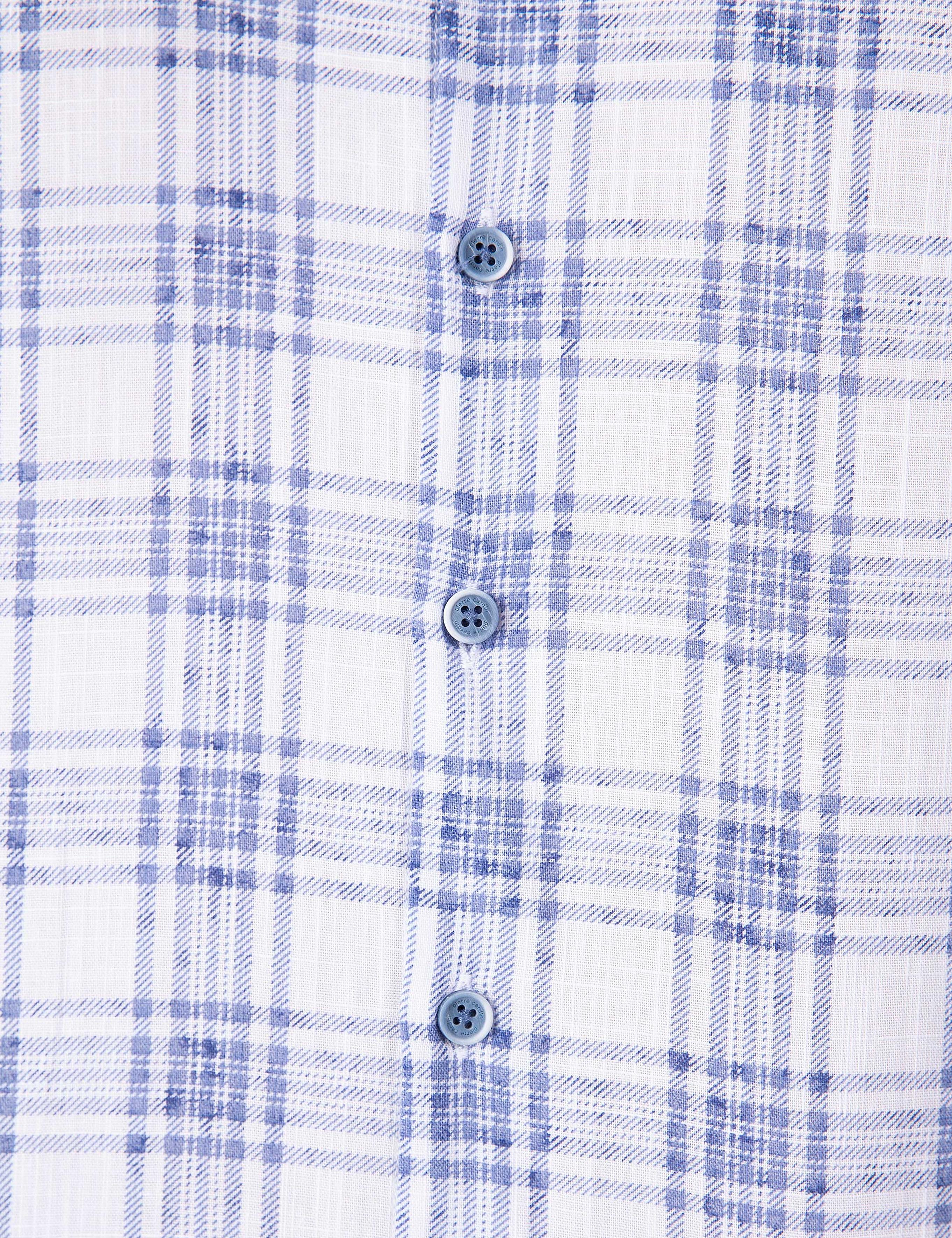 Mavi Slim Fit Uzun Kollu Gömlek