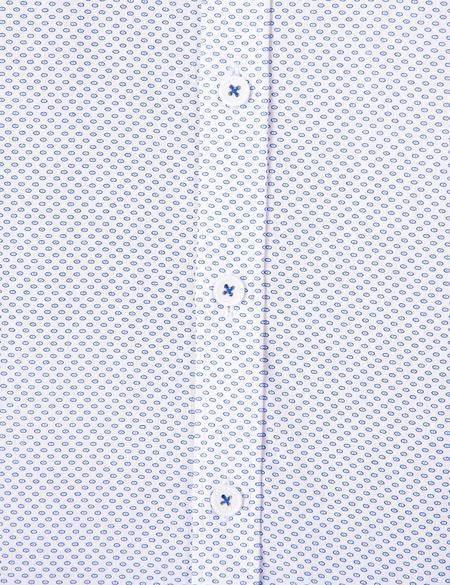 Beyaz Regular Fit Kısa Kollu Gömlek - 50203578005