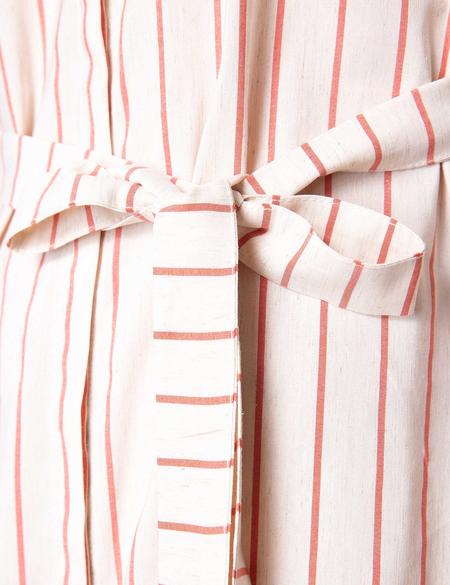 Nar Çiçeği Dokuma Elbise - 50204414006