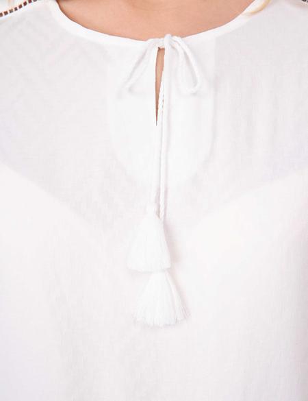 Ekru Comfort Fit Bluz - 50204428038