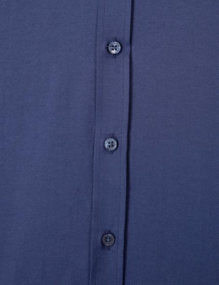 Lacivert Regular Fit Klasik Gömlek - 50204564032
