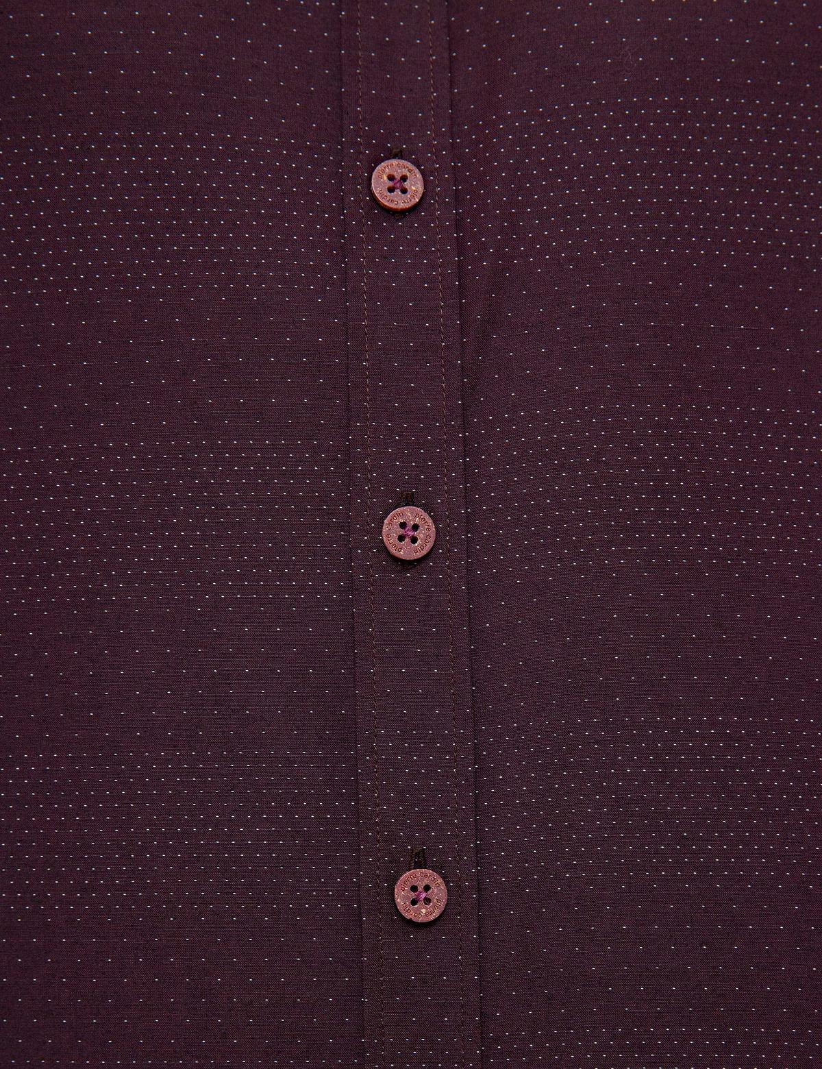 Bordo Slim Fit Gömlek - 50204616035