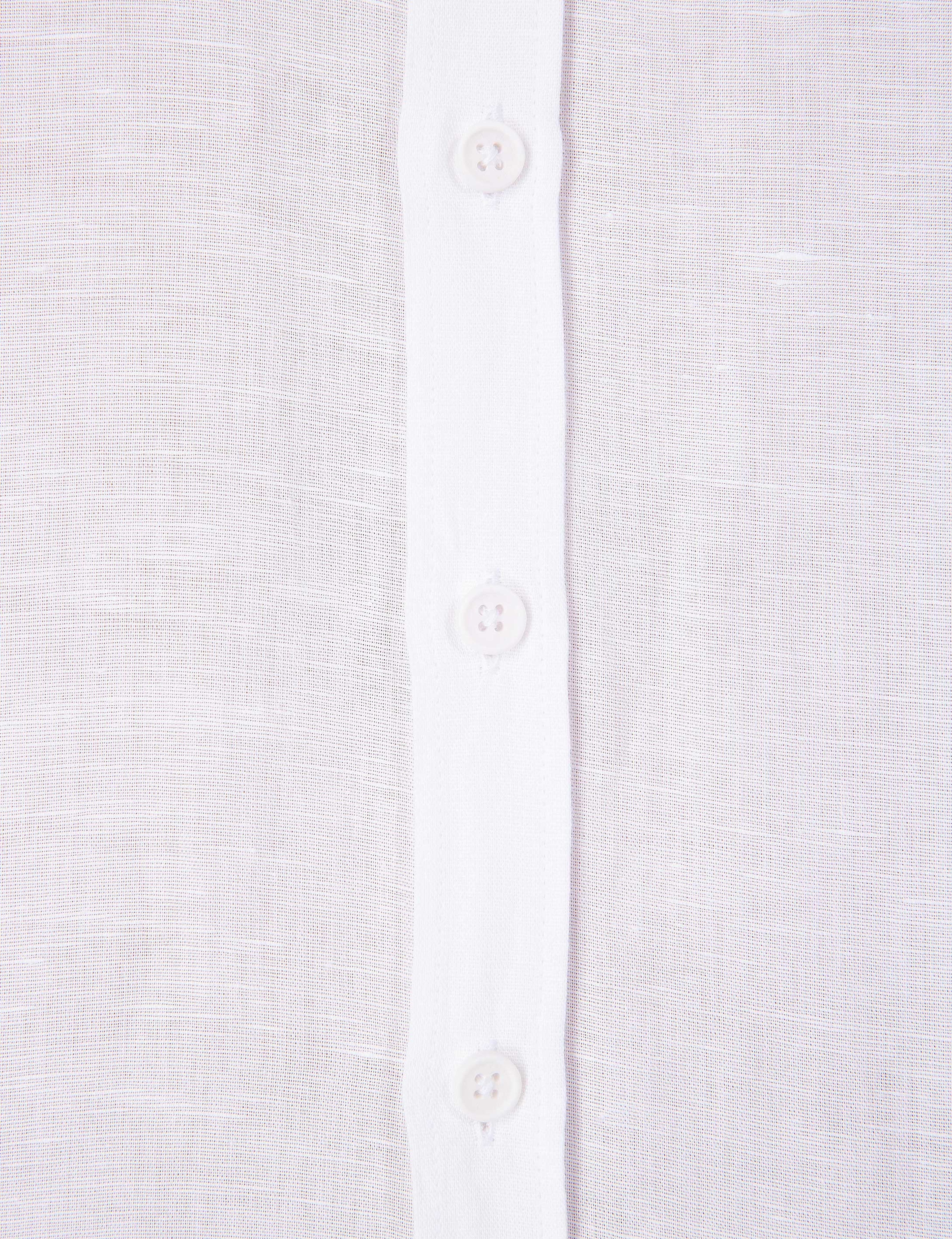 Beyaz Slim Fit Kısa Kollu Gömlek