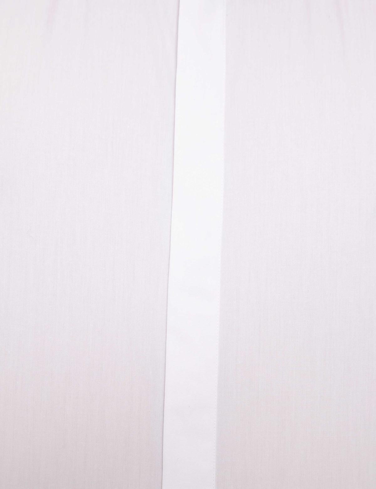 Beyaz Slim Fit Smokin Gömlek - 50204628006