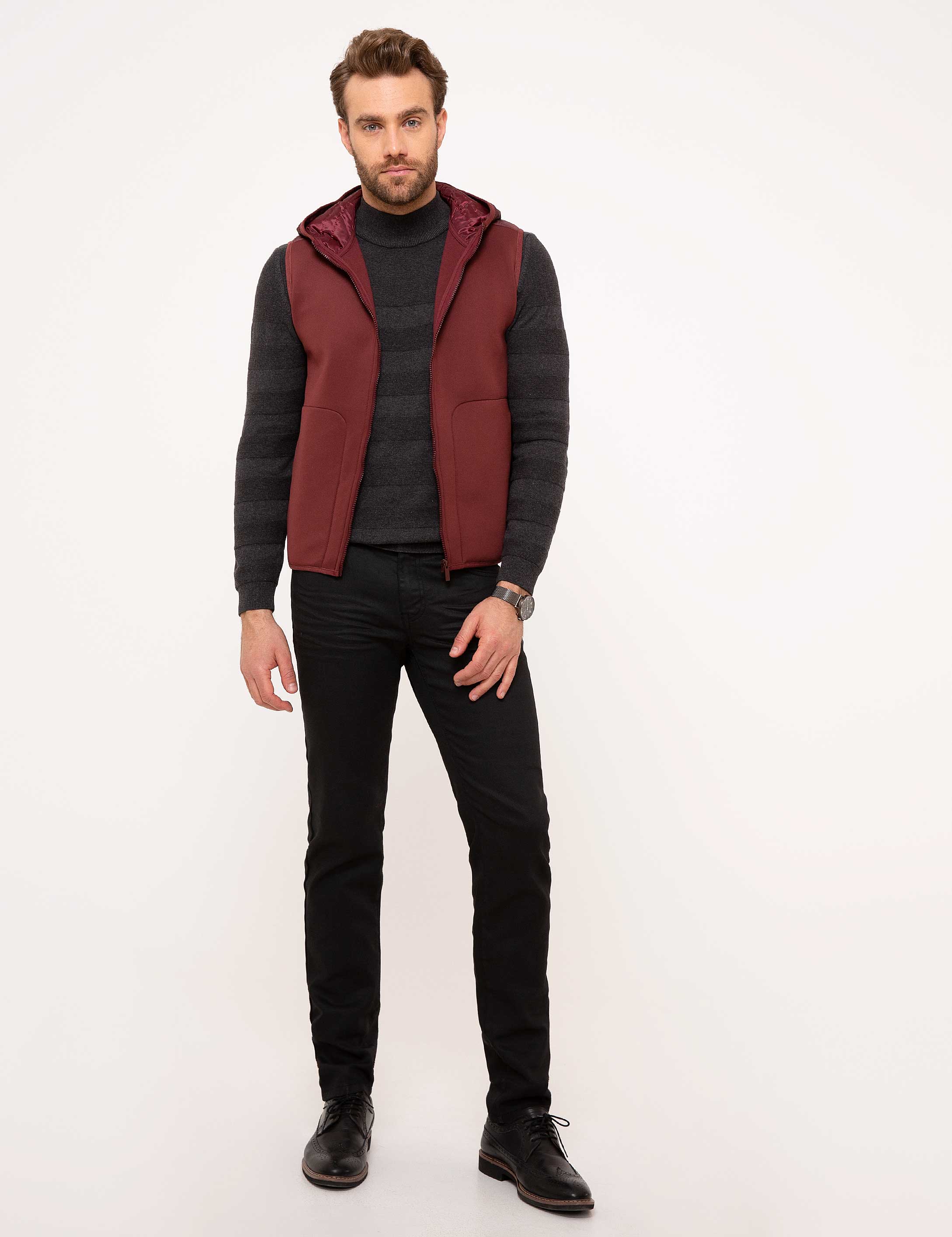 Bordo Standart Fit Sweatshirt