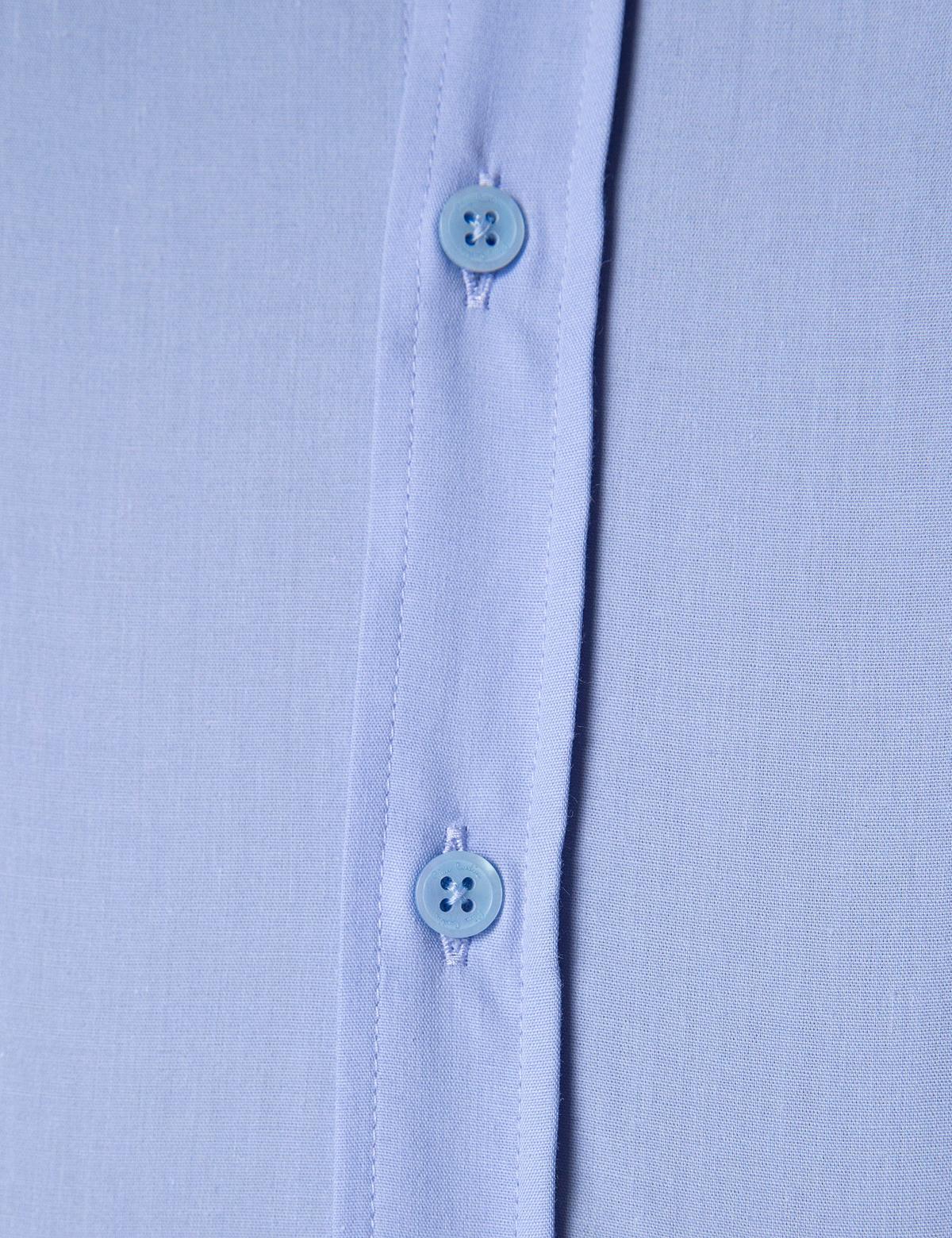 Mavi Slim Fit Uzun Kollu Basic Gömlek - 50204593037