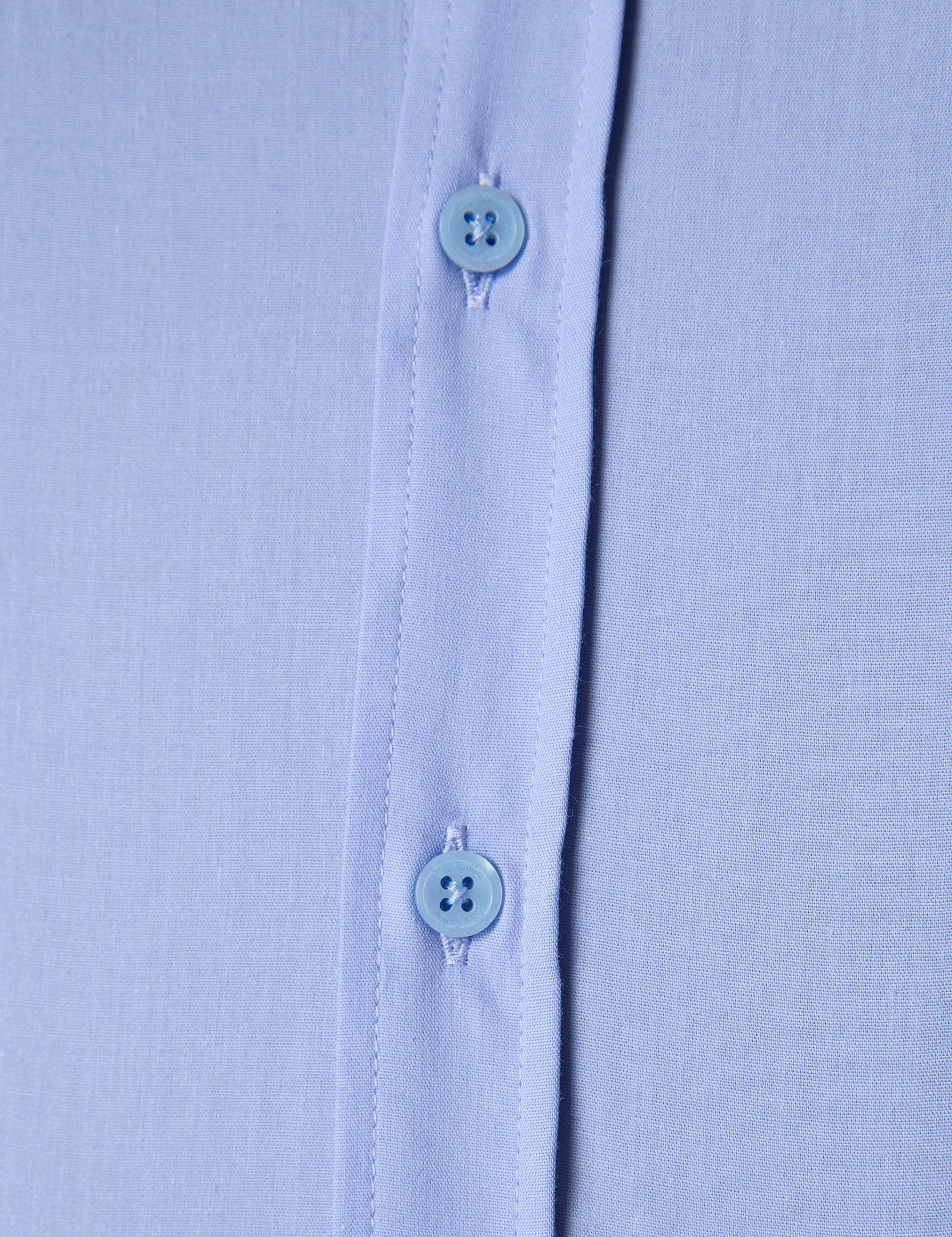 Mavi Slim Fit Uzun Kollu Basic Gömlek