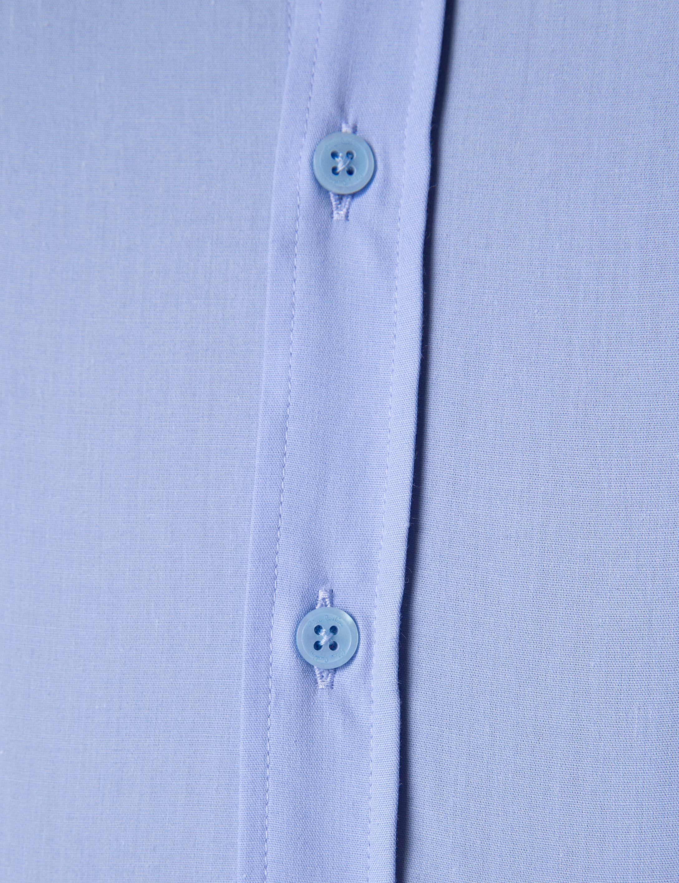 Mavi Slim Fit Uzun Kollu Basic Gömlek - Image 6