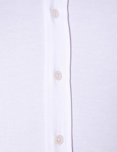 Beyaz Slim Fit Uzun Kollu Basic Gömlek - 50204546001