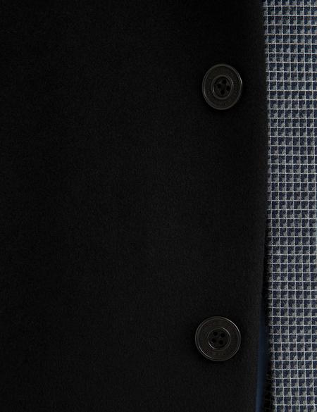 Siyah Slim Fit Kaban - 50196138002