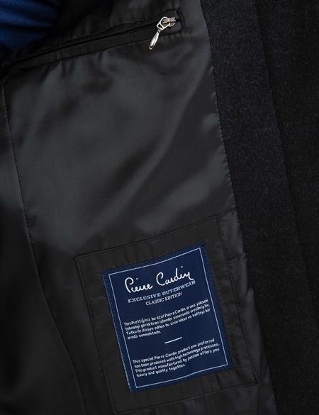 Antrasit Slim Fit Kaban - 50196138020