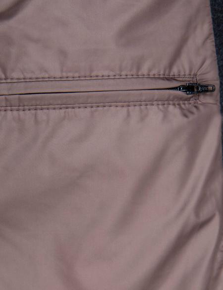 Gri Slim Fit Palto - 50196221031