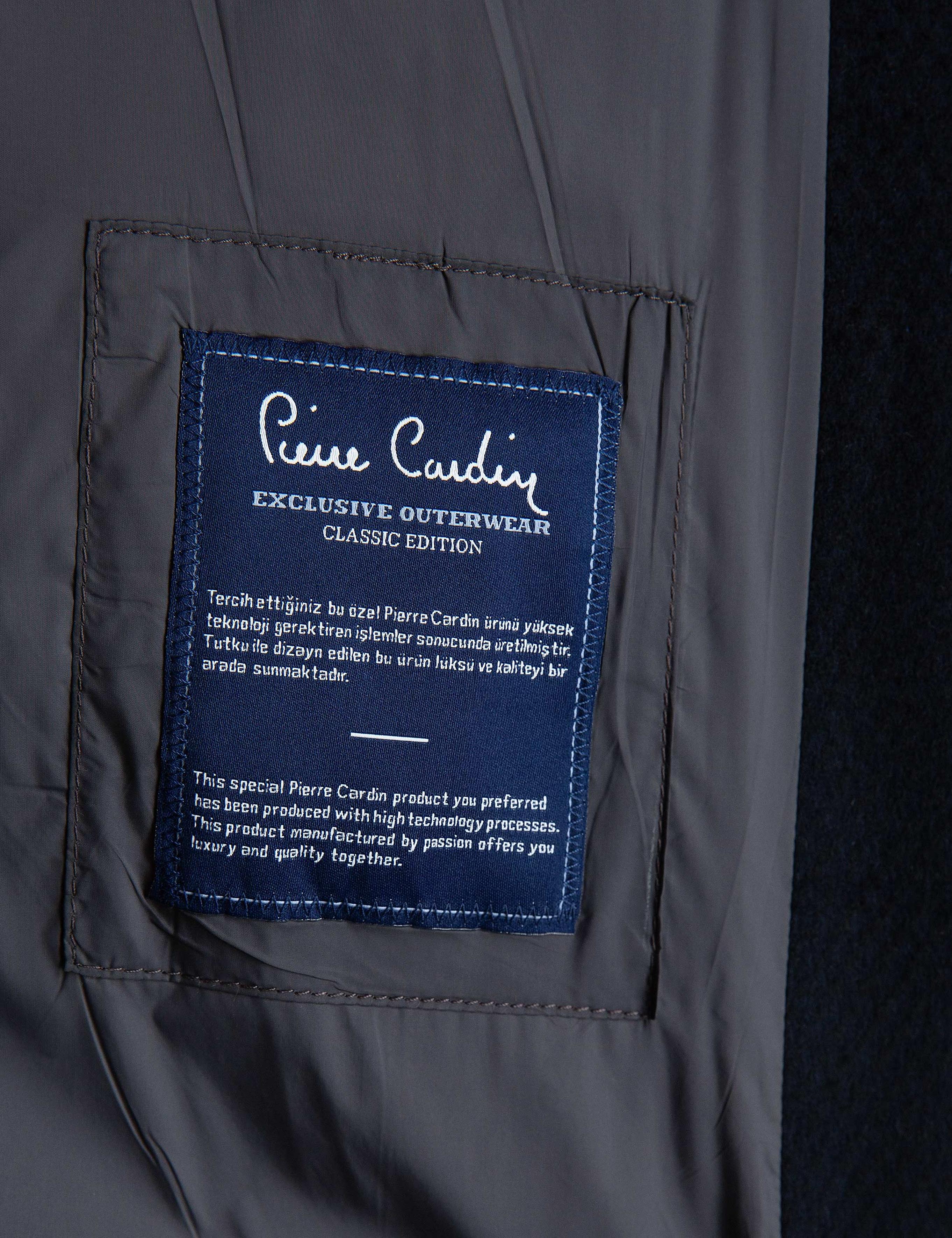 Lacivert Ex.Slim Fit Palto