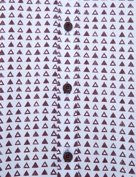 Bordo Regular Fit Uzun Kollu Gömlek - 50196709004