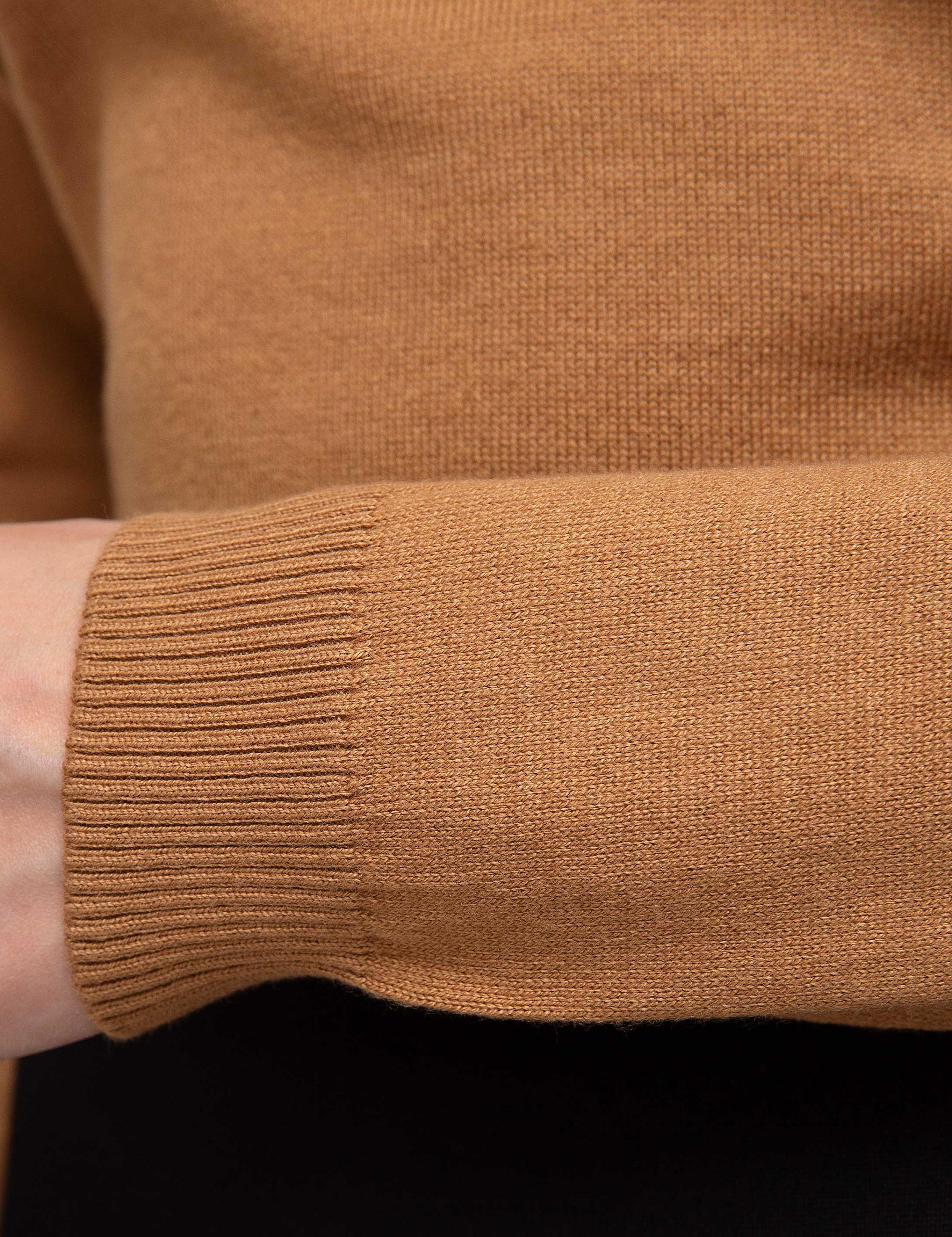 Kahverengi Triko Kazak