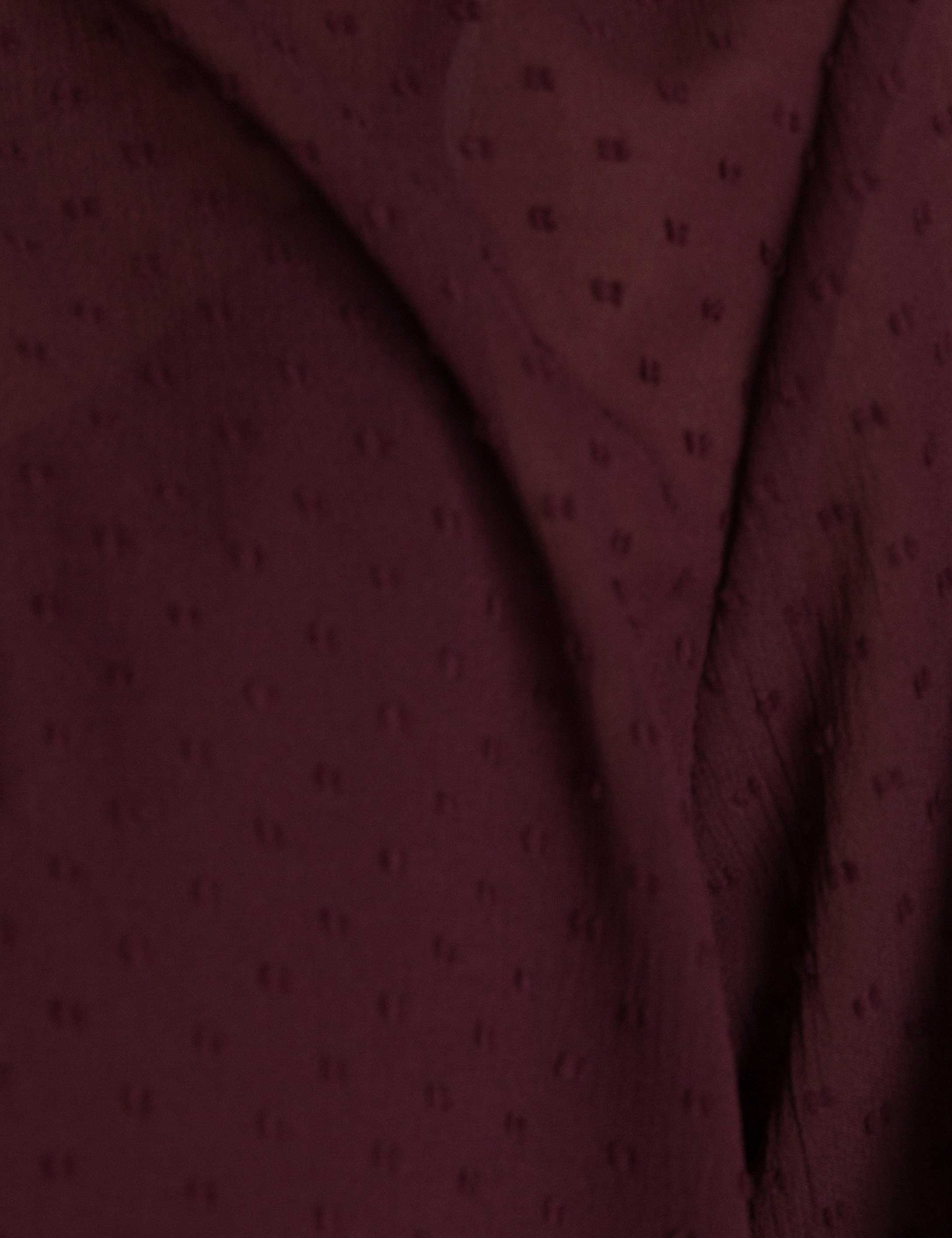 Bordo Comfort Fit Bluz - Image 6