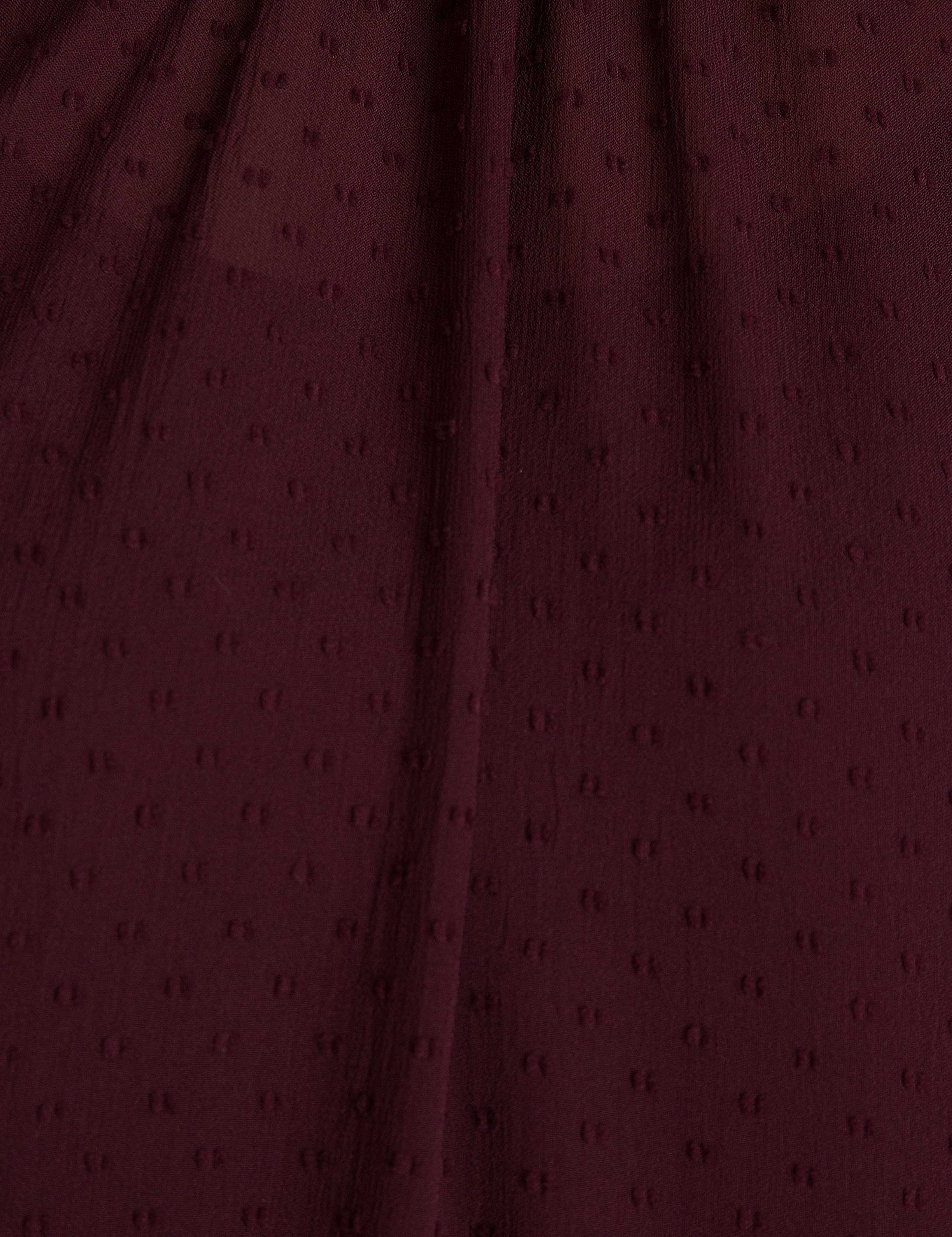 Bordo Comfort Fit Bluz - Image 5