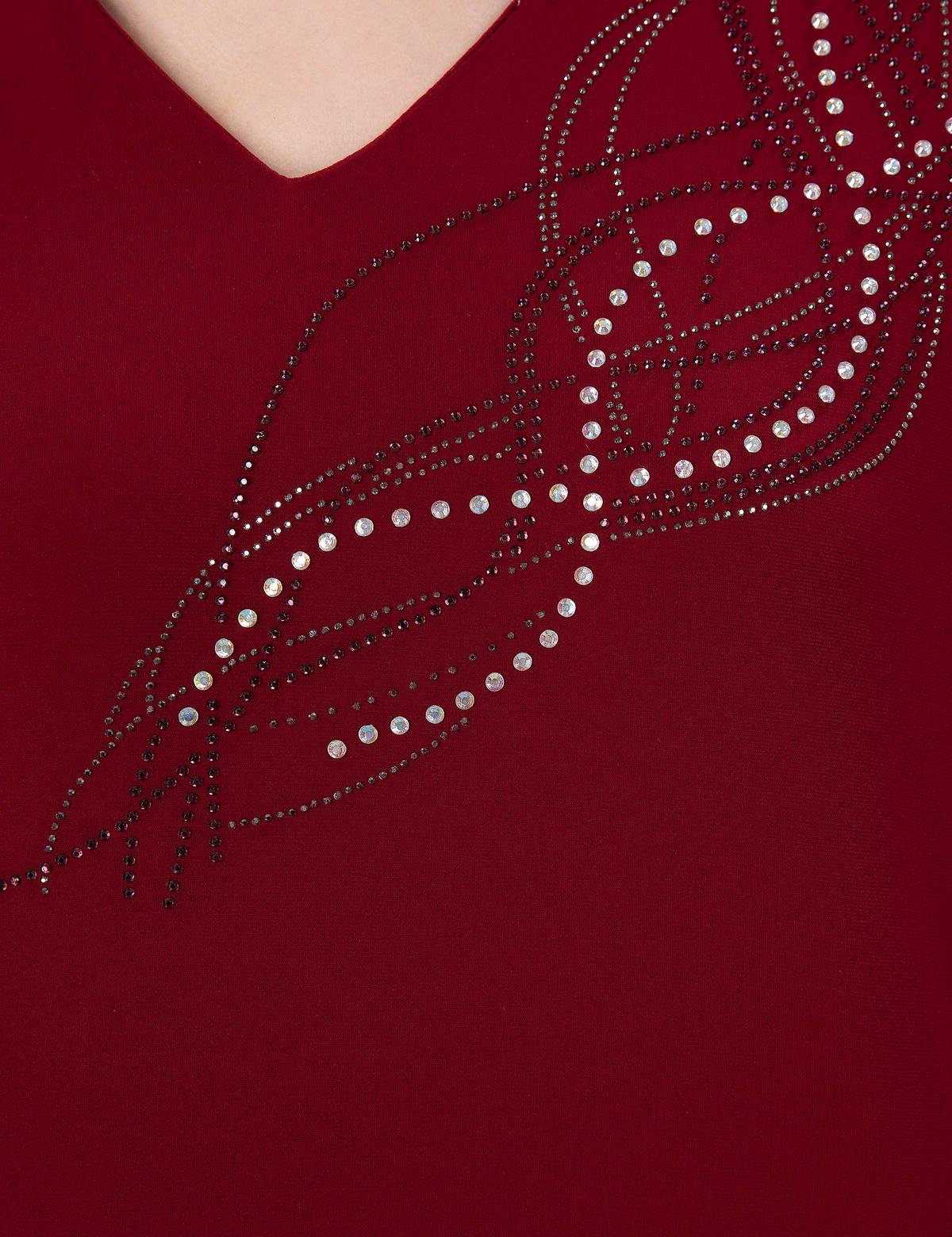 Bordo Comfort Fit Bluz - 50197783061