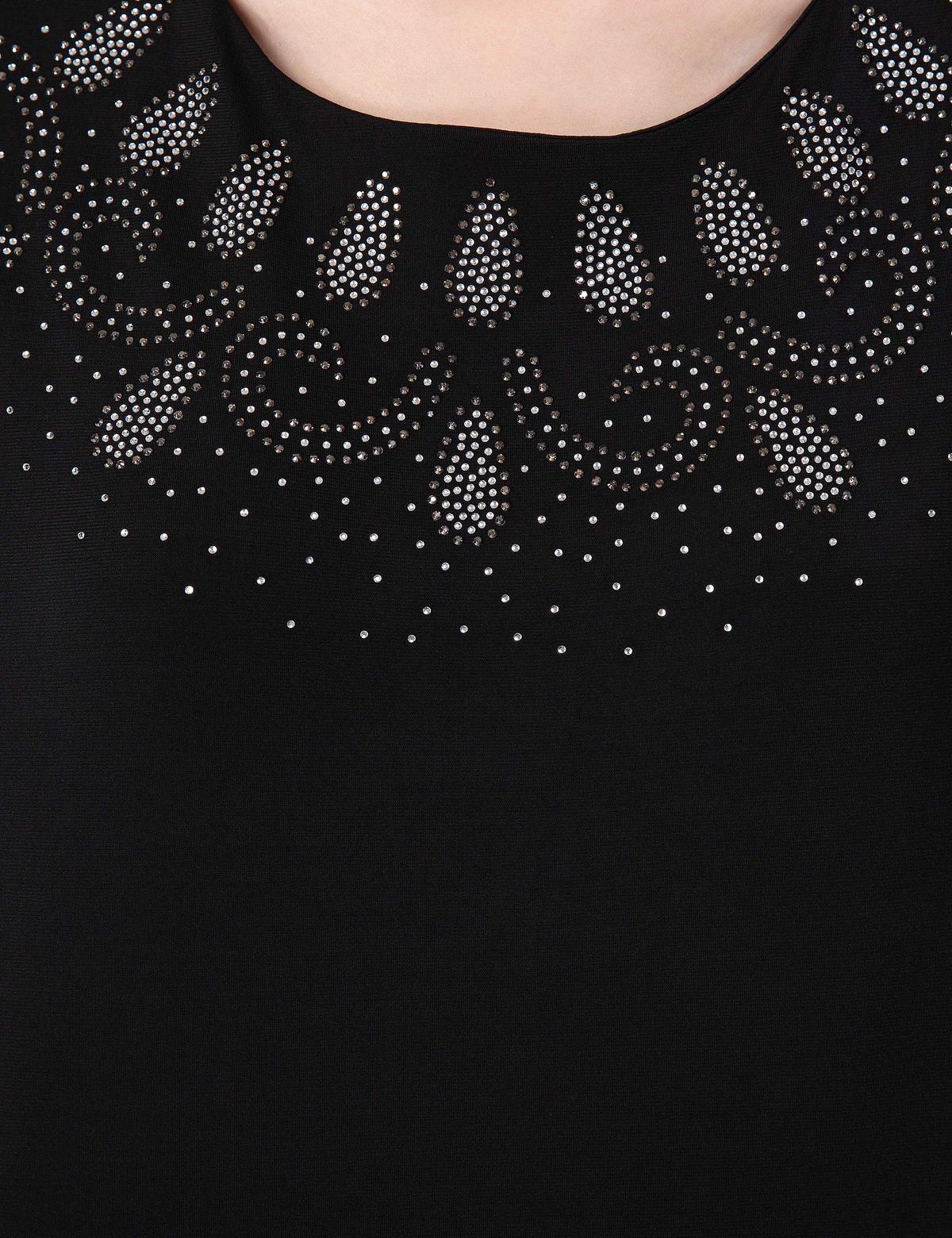 Siyah Comfort Fit Bluz - 50197787061