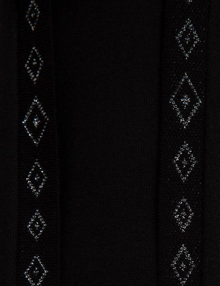 Siyah Regular Fit Kazak - 50197799014