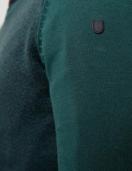 Yeşil Slim Fit Triko Kazak - 50205258001