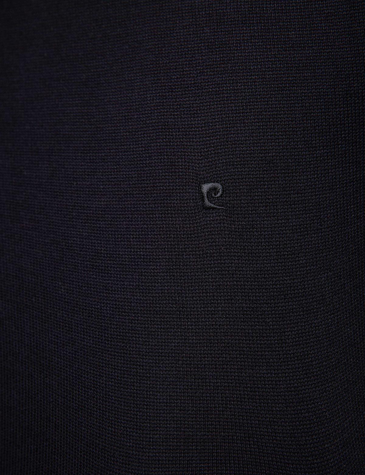 Siyah Slim Fit Yarım Balıkçı Yaka Triko Kazak - 50205305011