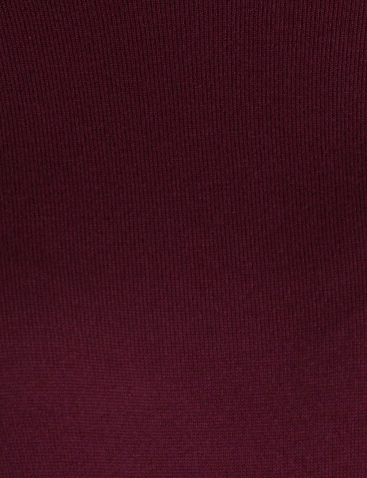 Bordo Slim Fit Kazak - 50197184040