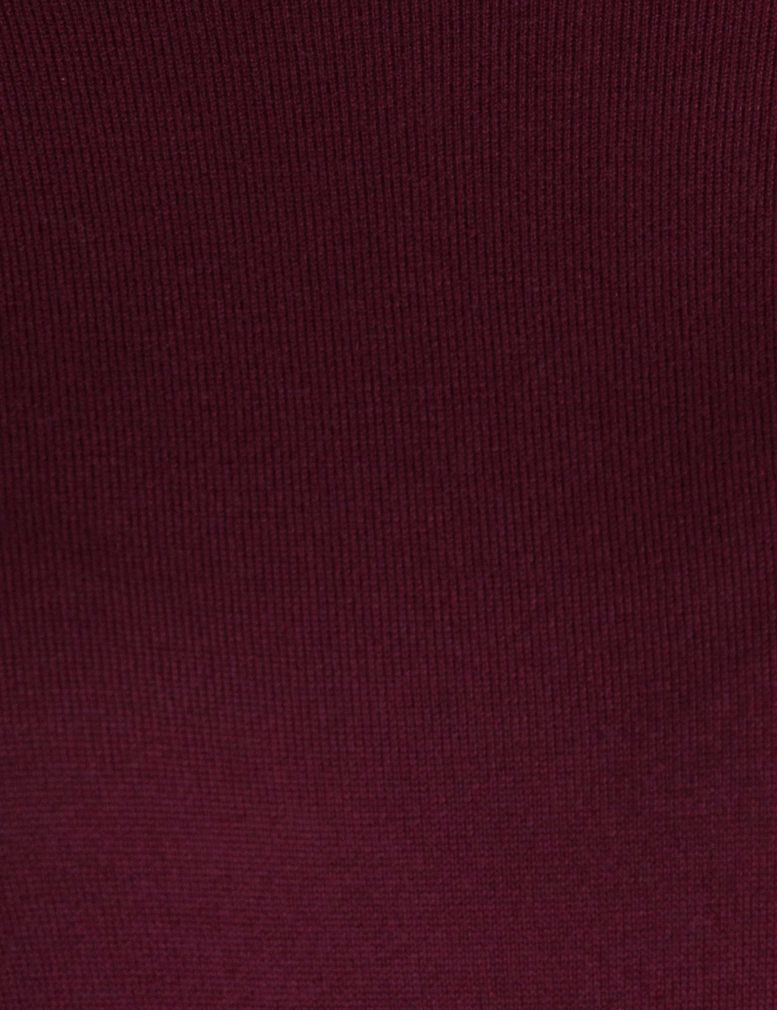 Bordo Slim Fit Kazak