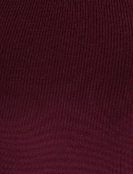 Bordo Slim Fit Kazak - 50197184040