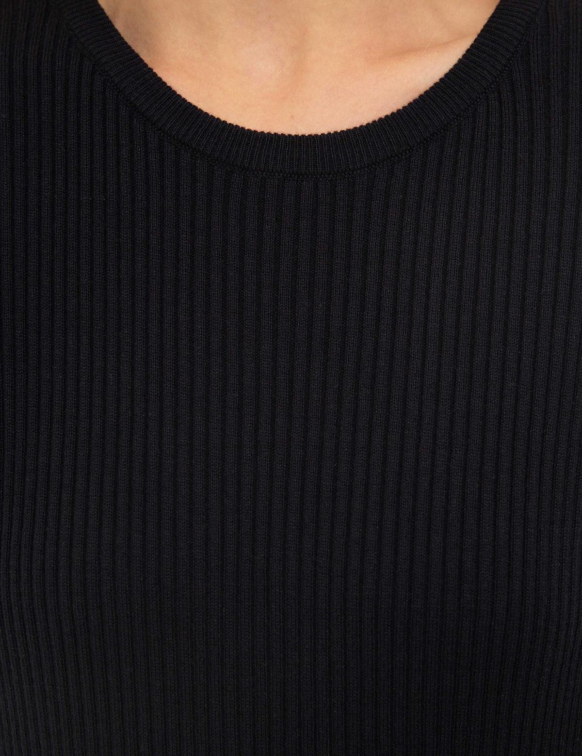 Lacivert Slim Fit Bisiklet Yaka Triko Kazak - 50197414037