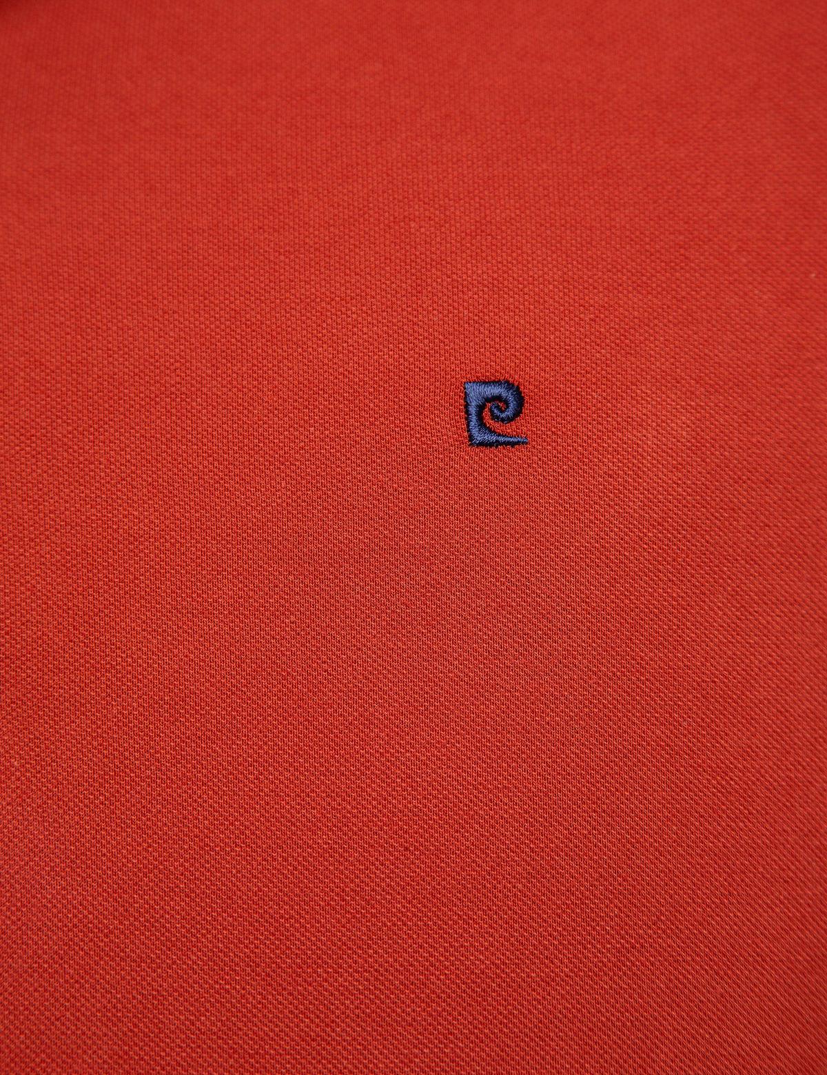 Turuncu Slim Fit Polo Yaka Basic T-shirt - 50197145046