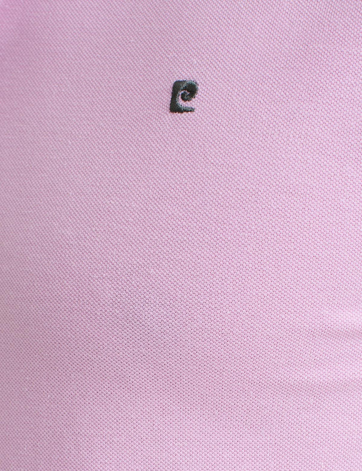 Pembe Slim Fit Polo Yaka T-Shirt - 50197145077