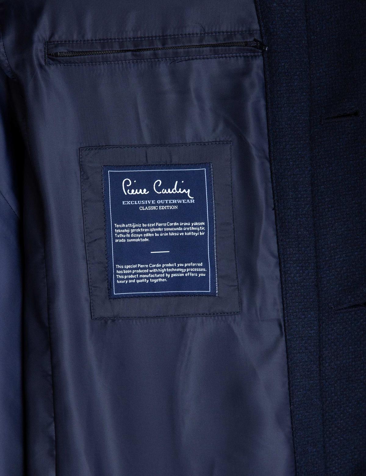 Lacivert Ex.Slim Fit Palto - 50198231002