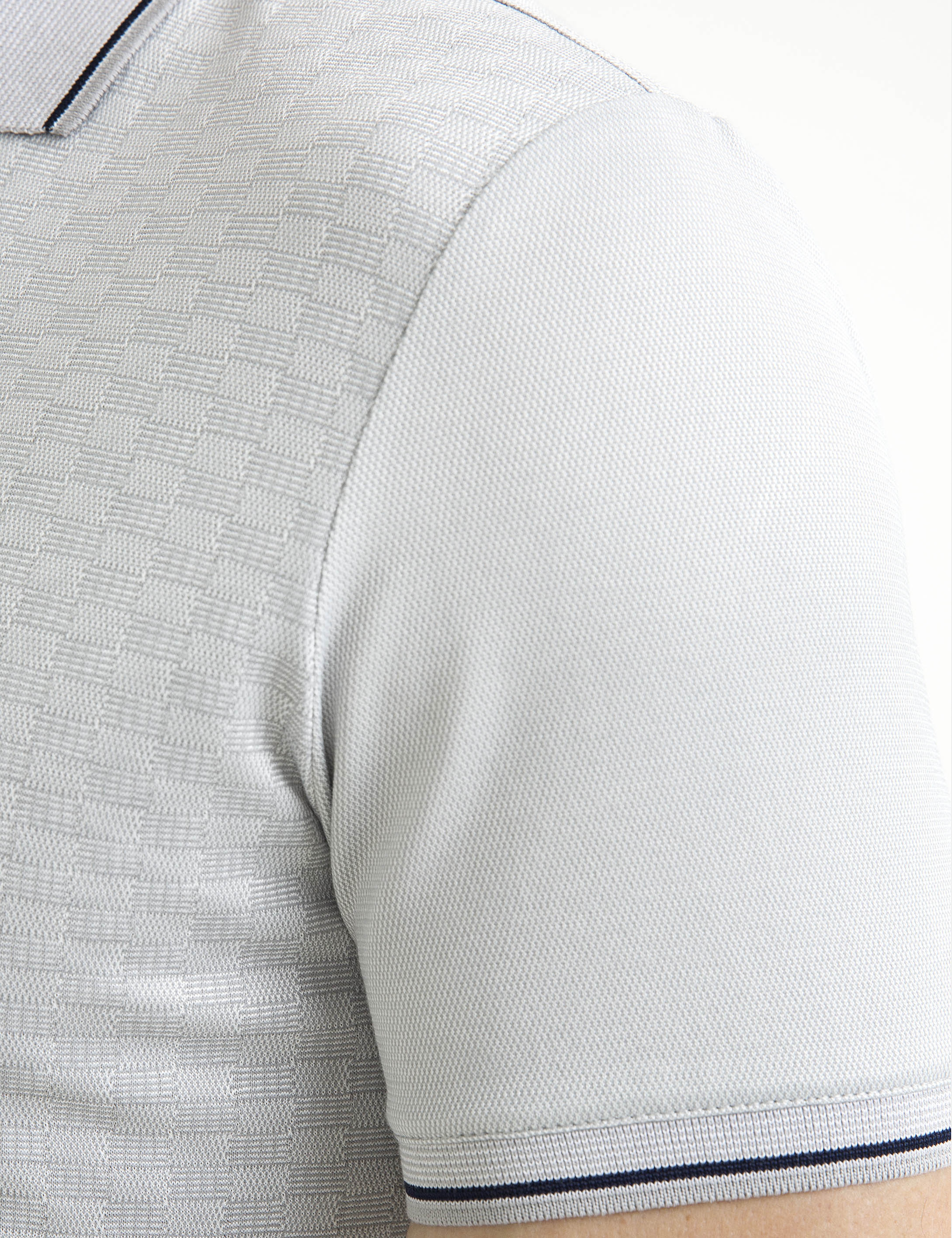 Gri Slim Fit T-Shirt - Image 6