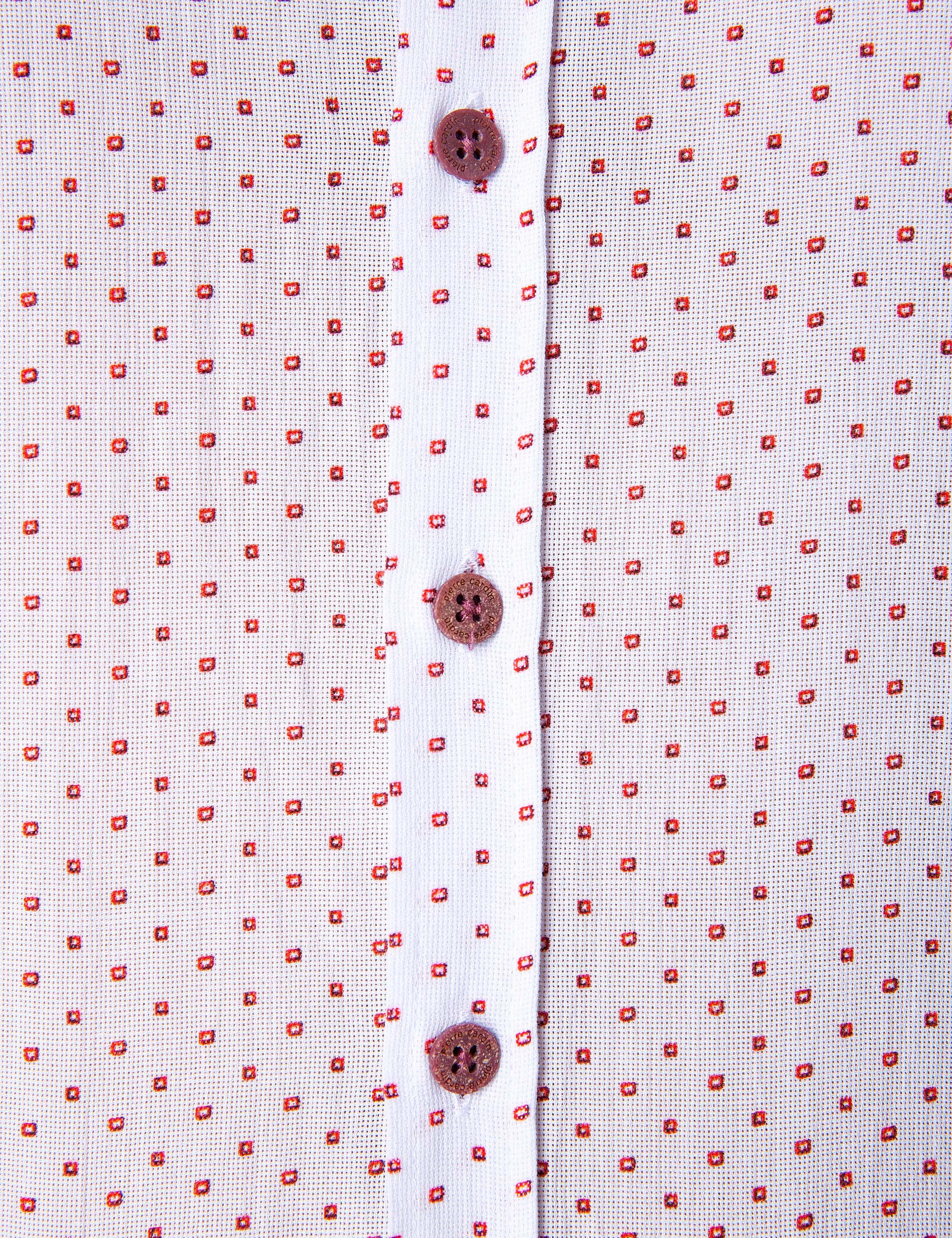 Kırmızı Slim Fit Uzun Kollu Gömlek