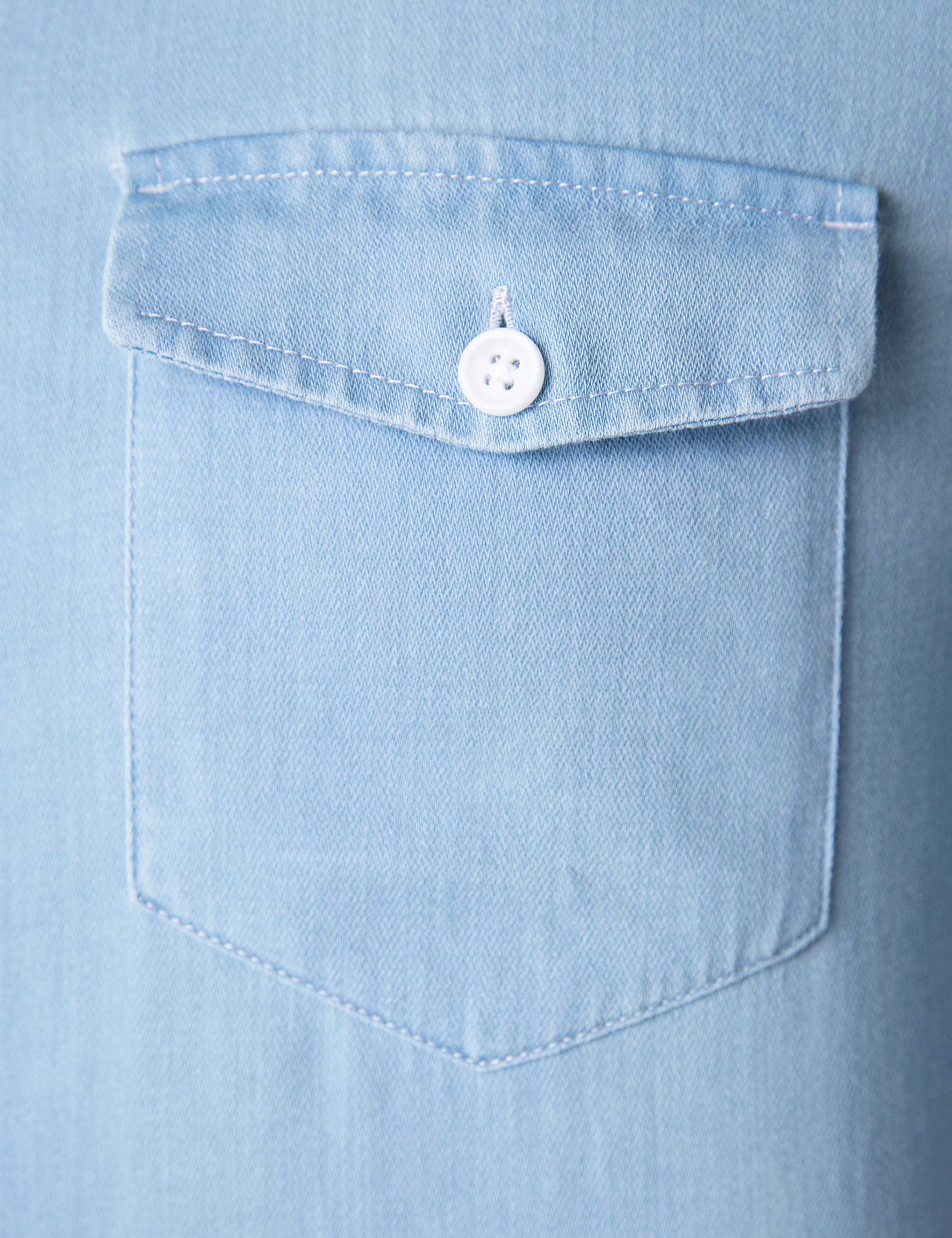 Mavi Slim Fit Denim Gömlek - Image 6