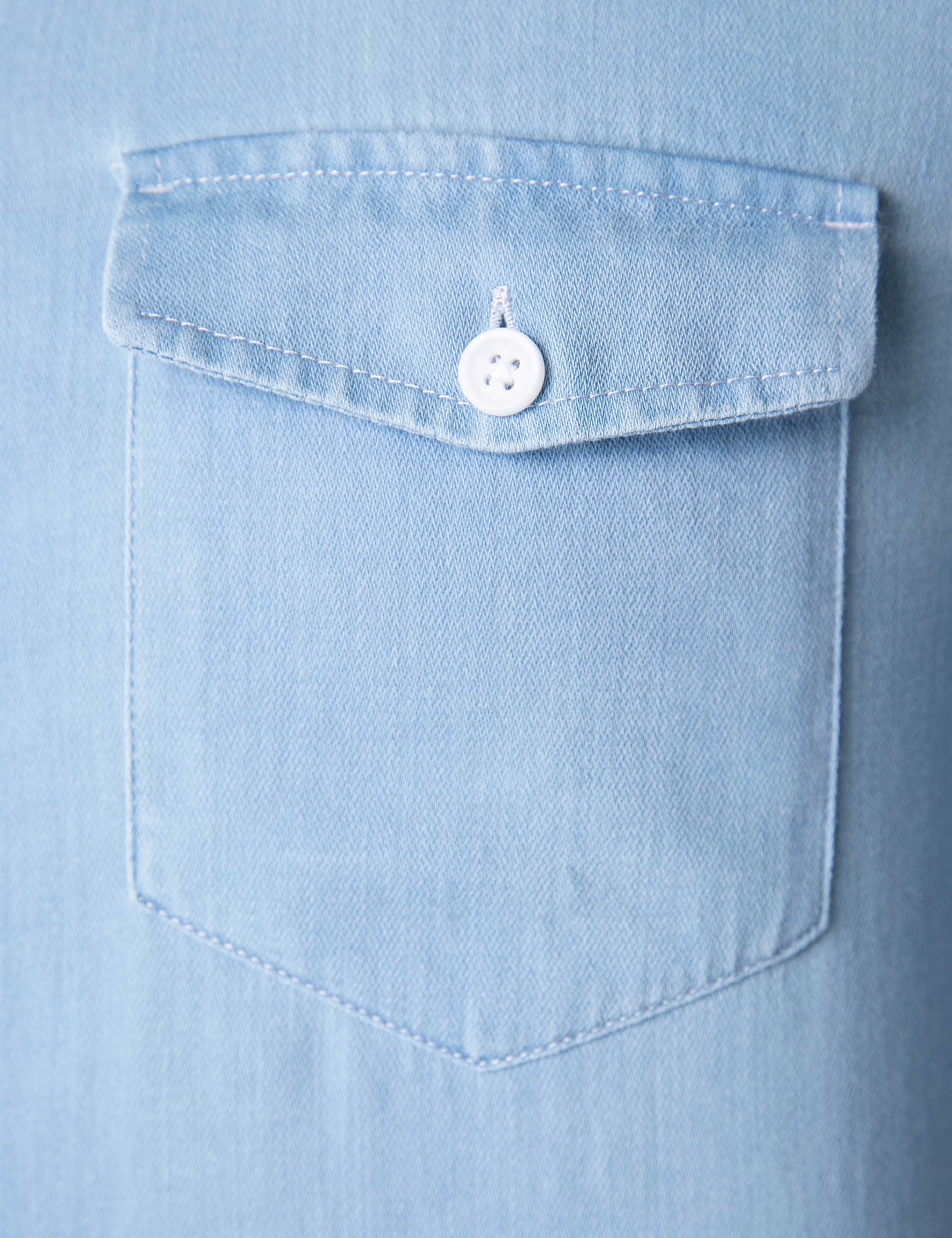 Mavi Slim Fit Denim Gömlek