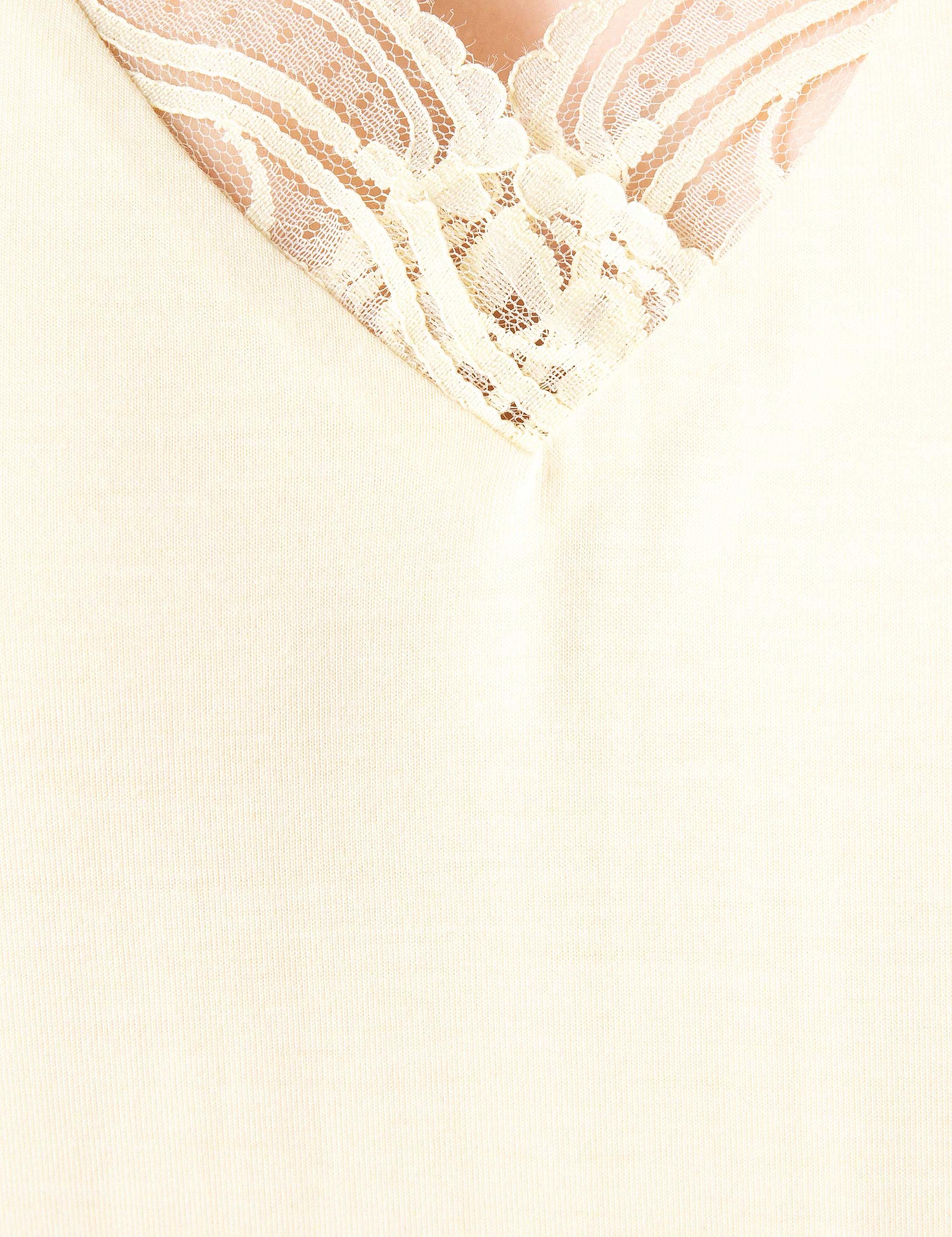 Açık Sarı Kolsuz Tişört