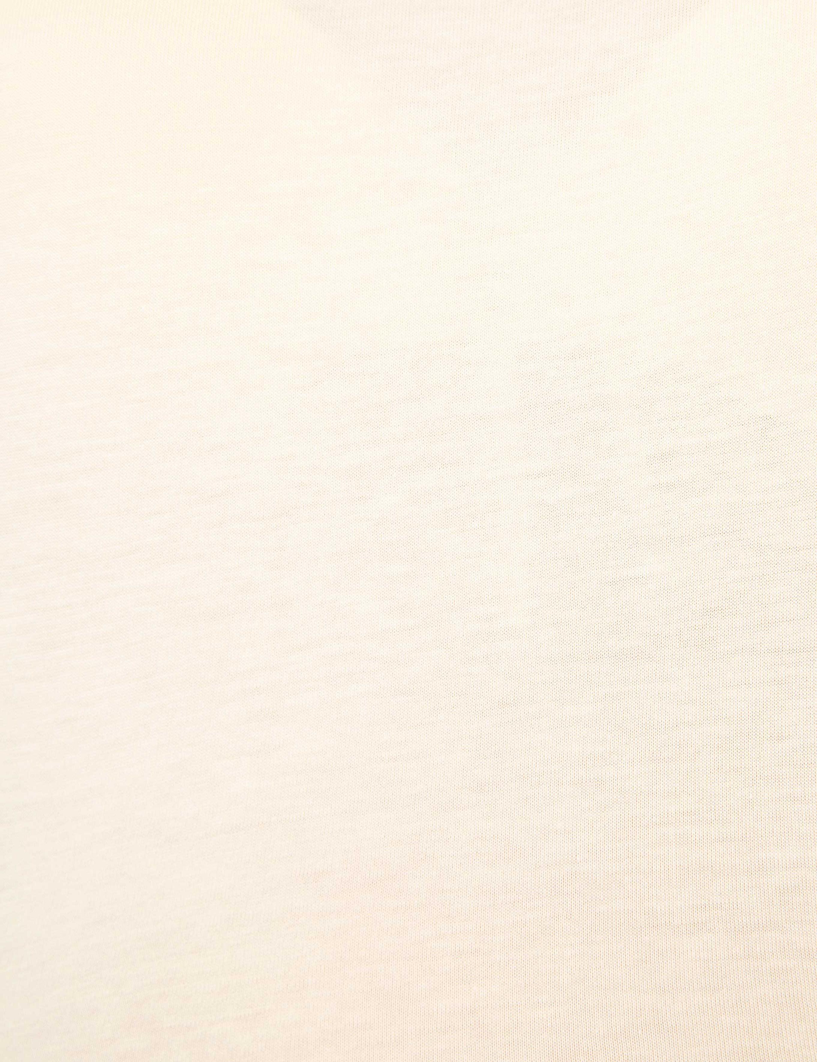 Açık Sarı Bisiklet Yaka Tişört