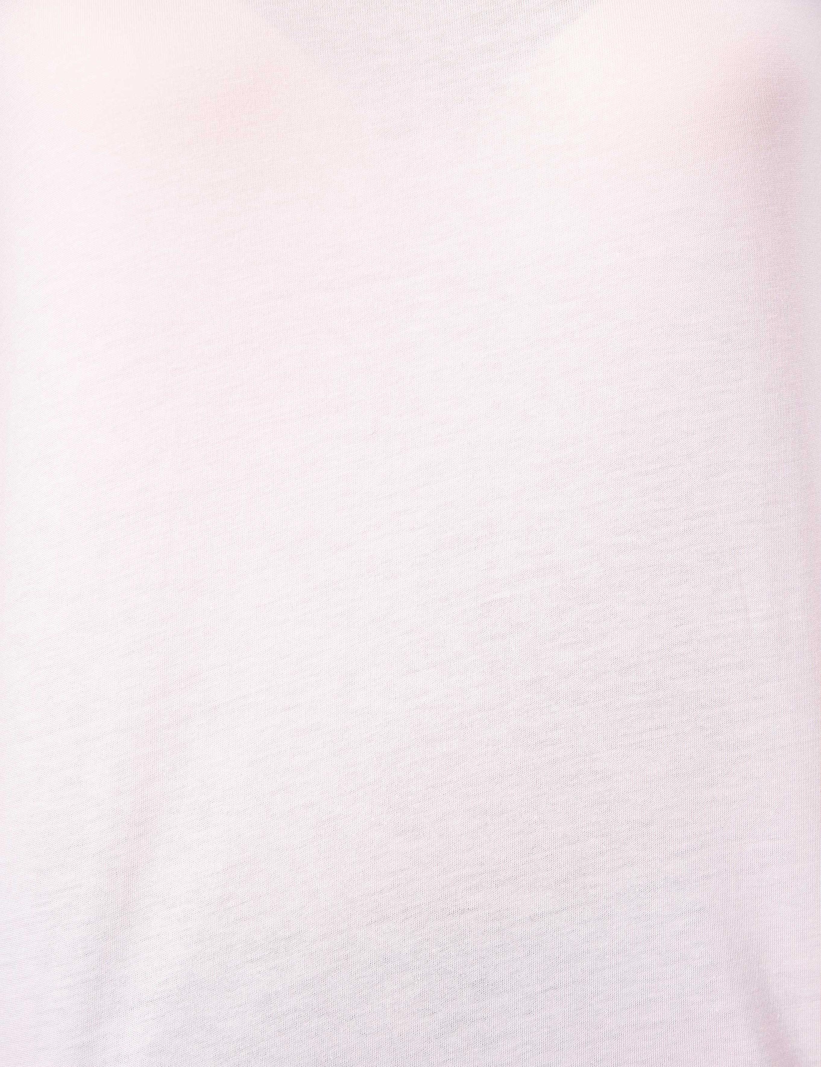 Toz Pembe Bisiklet Yaka Tişört