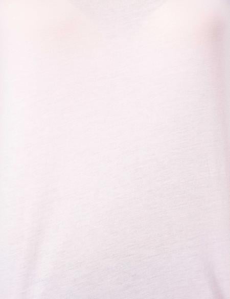 Toz Pembe Bisiklet Yaka Tişört - 50200752077