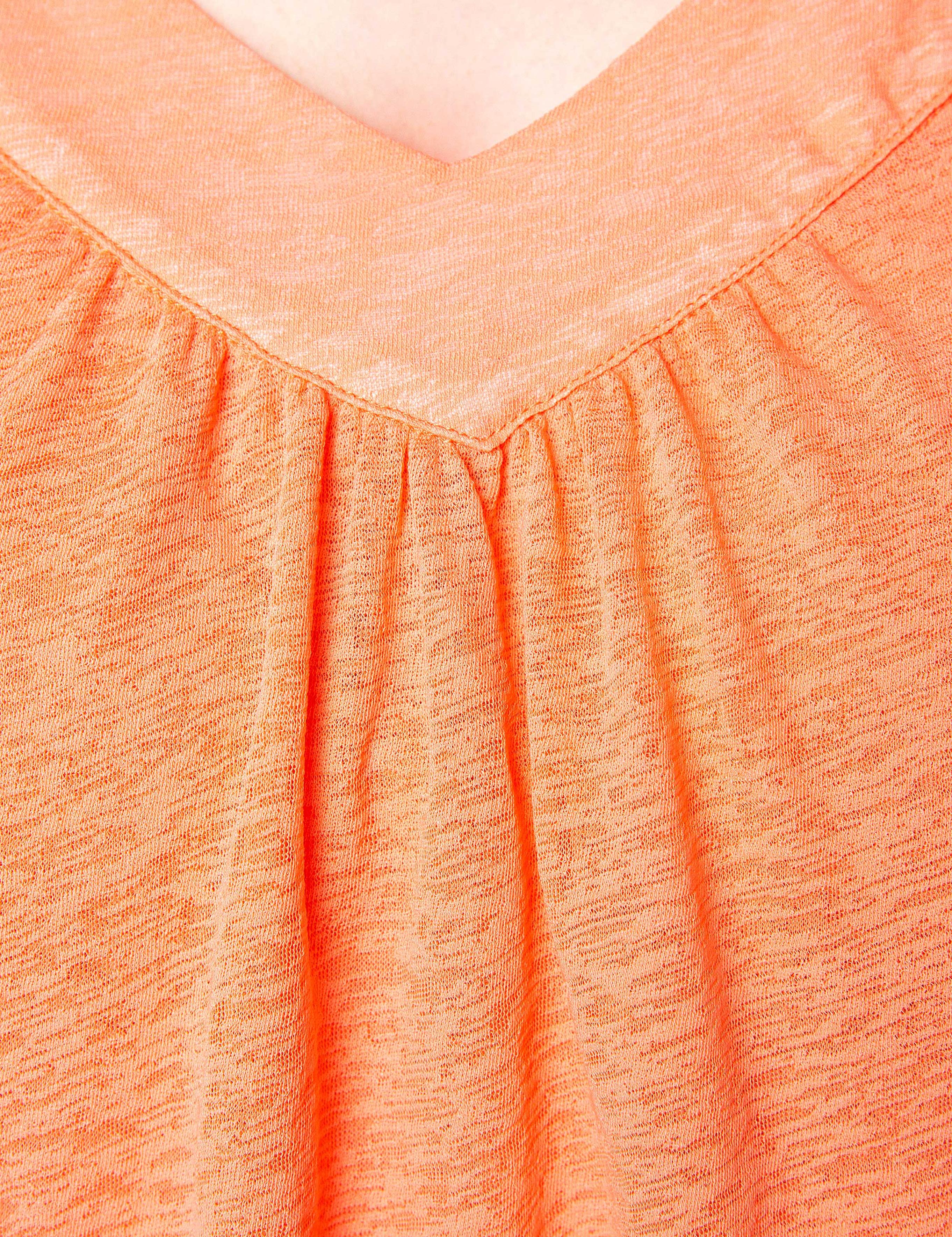 Nar Çiçeği Kolsuz Tişört