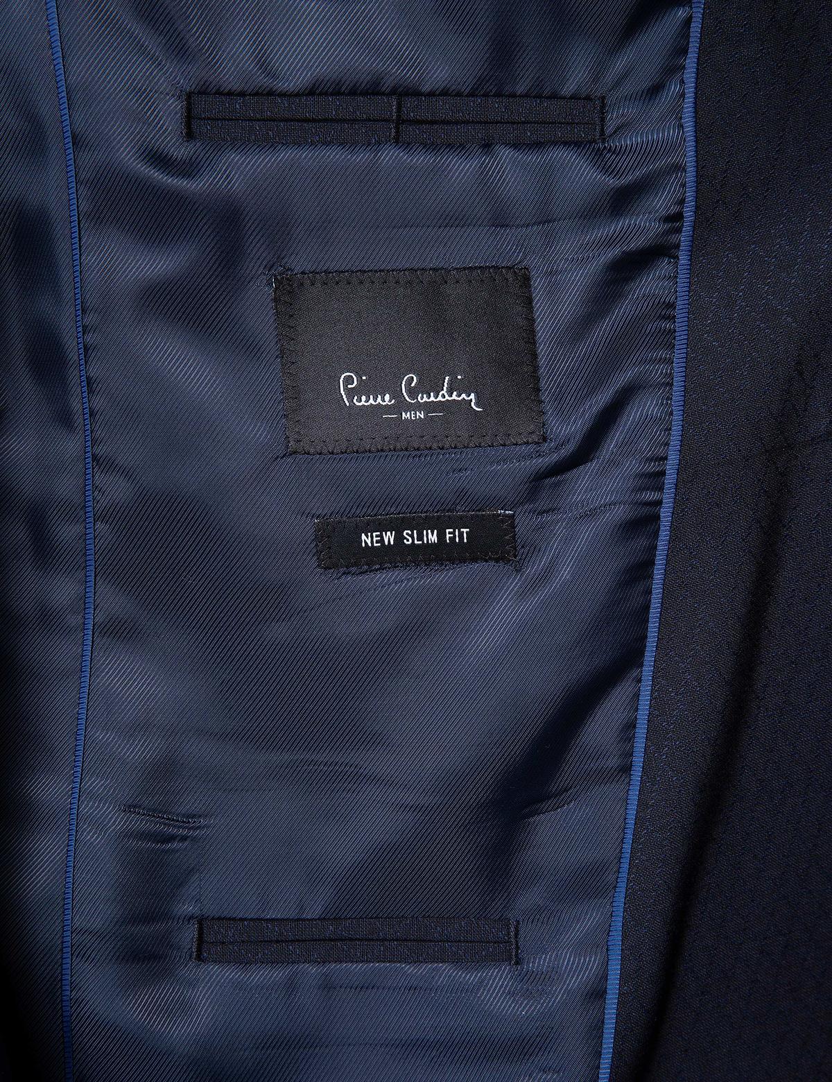 Lacivert Ekstra Slim Fit Yelekli Takım Elbise - 50205409020