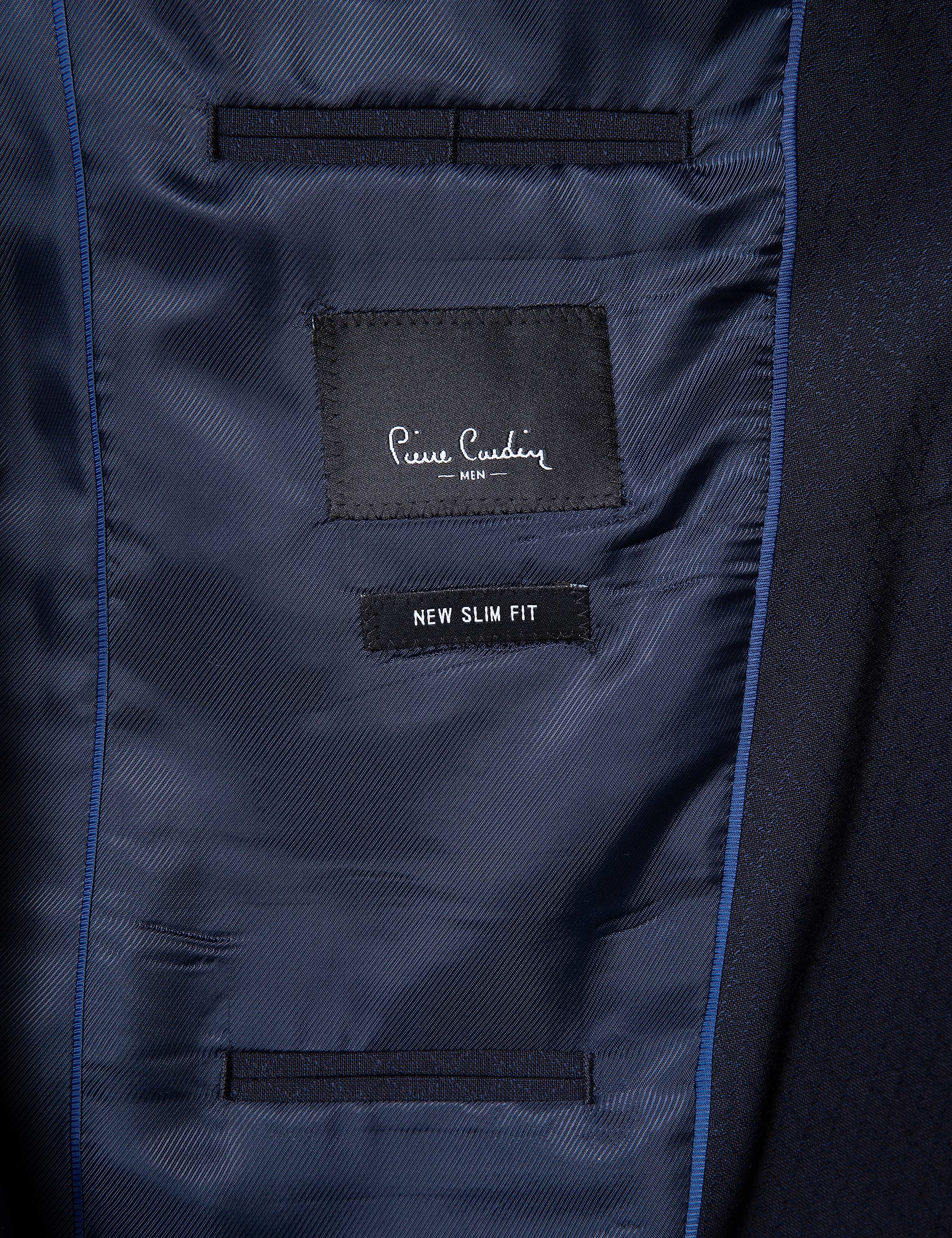 Lacivert Ekstra Slim Fit Yelekli Takım Elbise