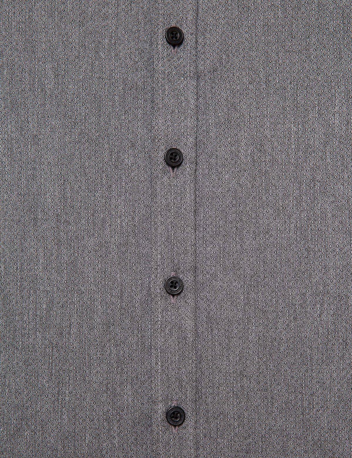 Gri Slim Fit Gömlek - 50193963001