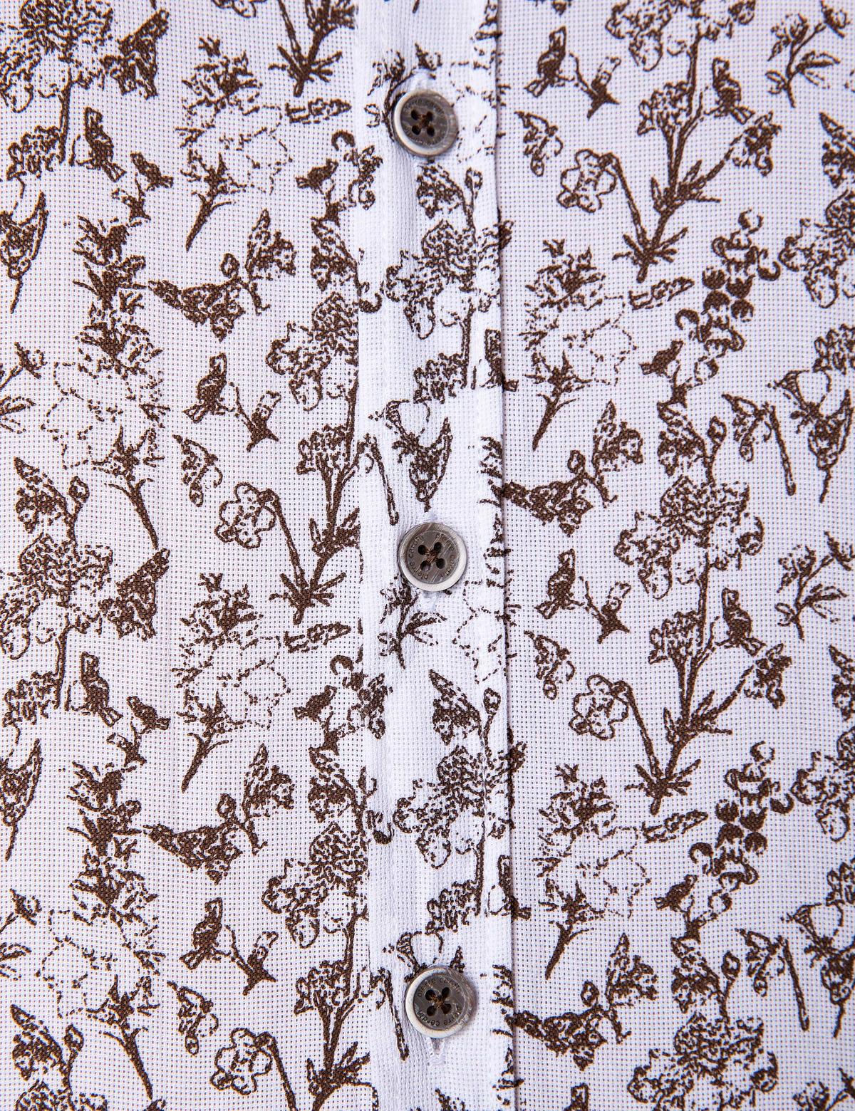 Kahverengi Slim Fit Uzun Kollu Gömlek - 50200696010