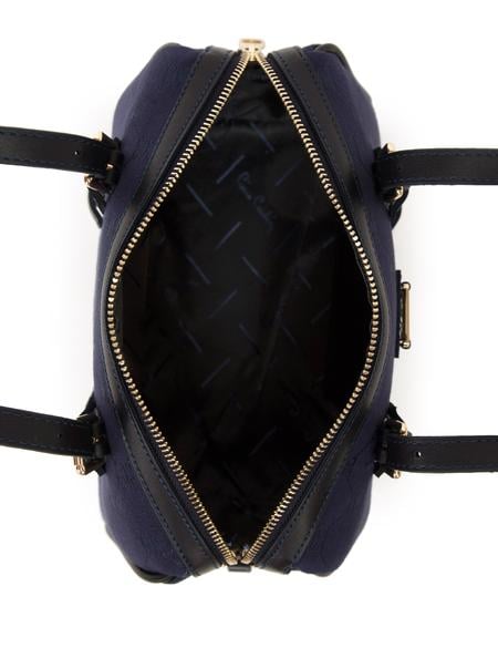 Lacivert Uzun Askılı Kol Çantası - 50243594003