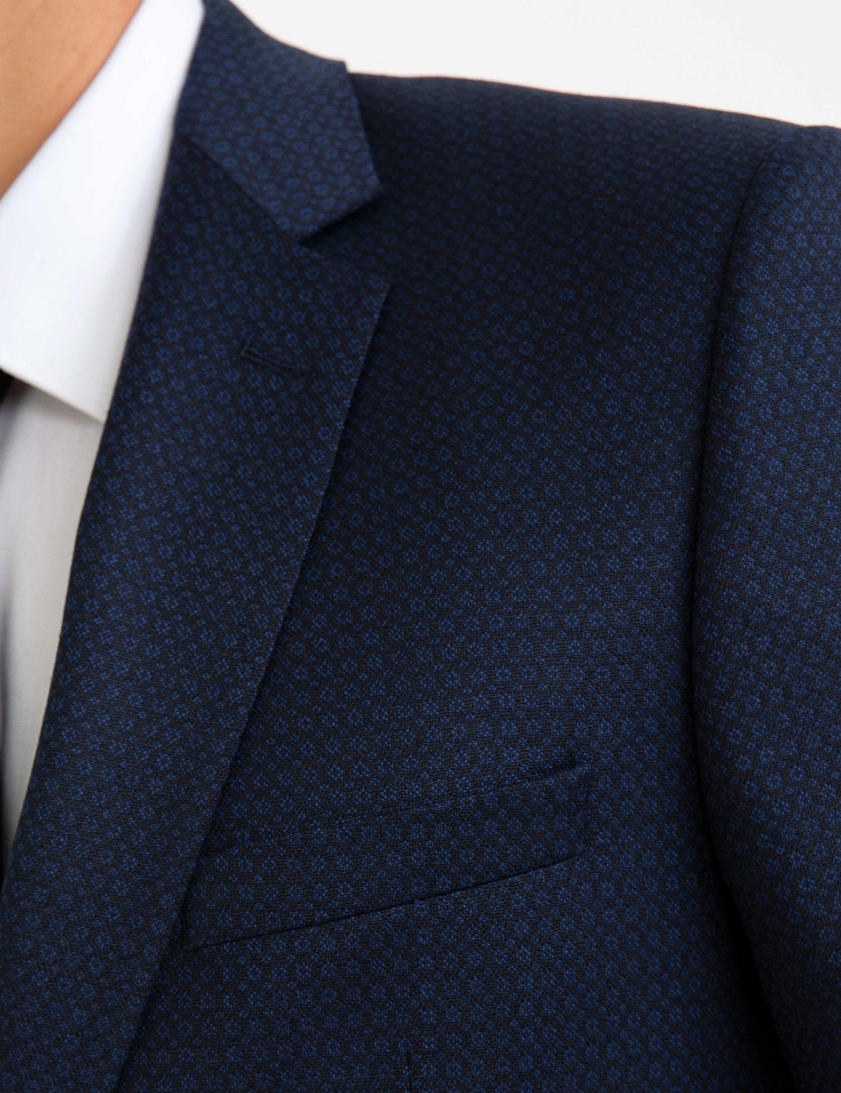 Lacivert Slim Fit Takım Elbise