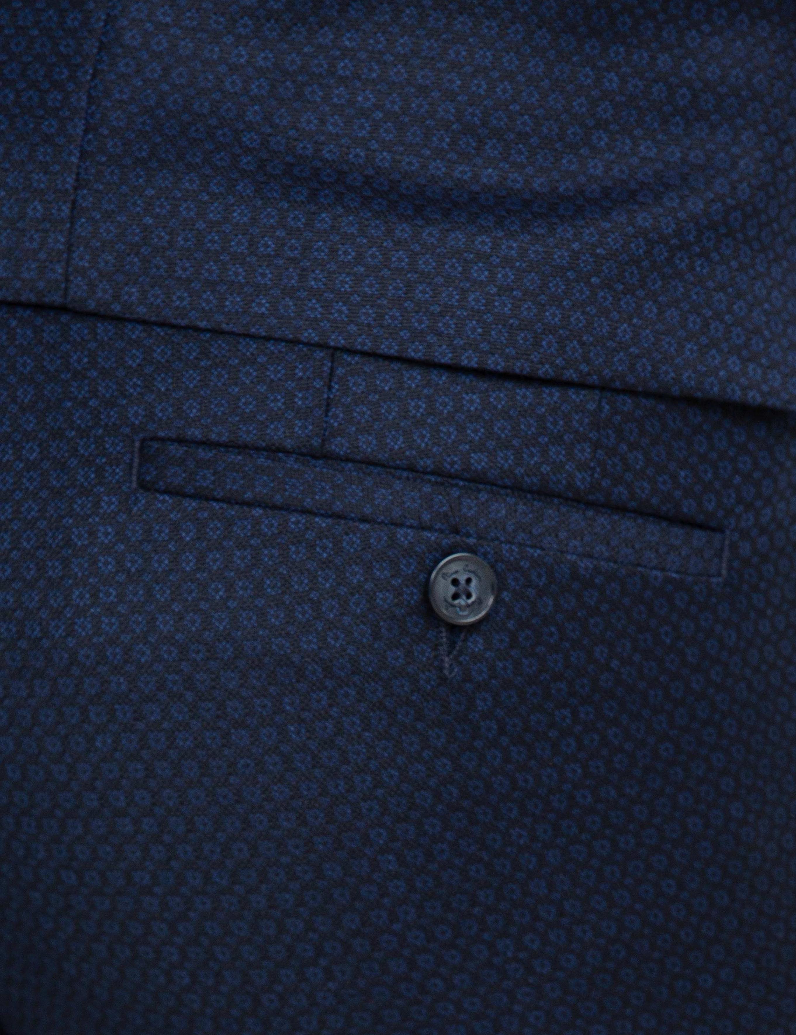 Lacivert Slim Fit Takım Elbise